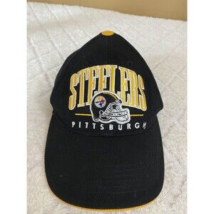 Pittsburgh Steelers Embroidered NFL Apparel Adjustable Hat One Size Fits Most